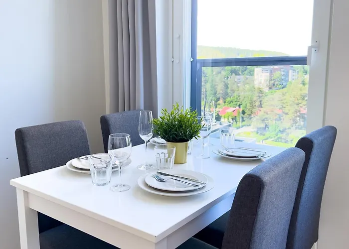 Aseman Portti - Stunning 11th Floor شقة *